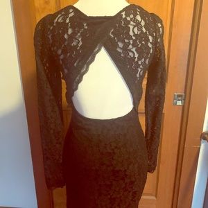 Express Little Black Dress size XS